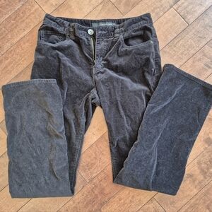 Calvin Klein Jeans Black Straight Leg Corduroy Pants